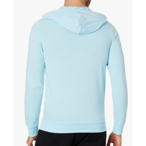 Lacoste Men's Long Sleeve Hooded Jersey Cotton T-Shirt Hoodie AGRION 2XL - Picture 3 of 3